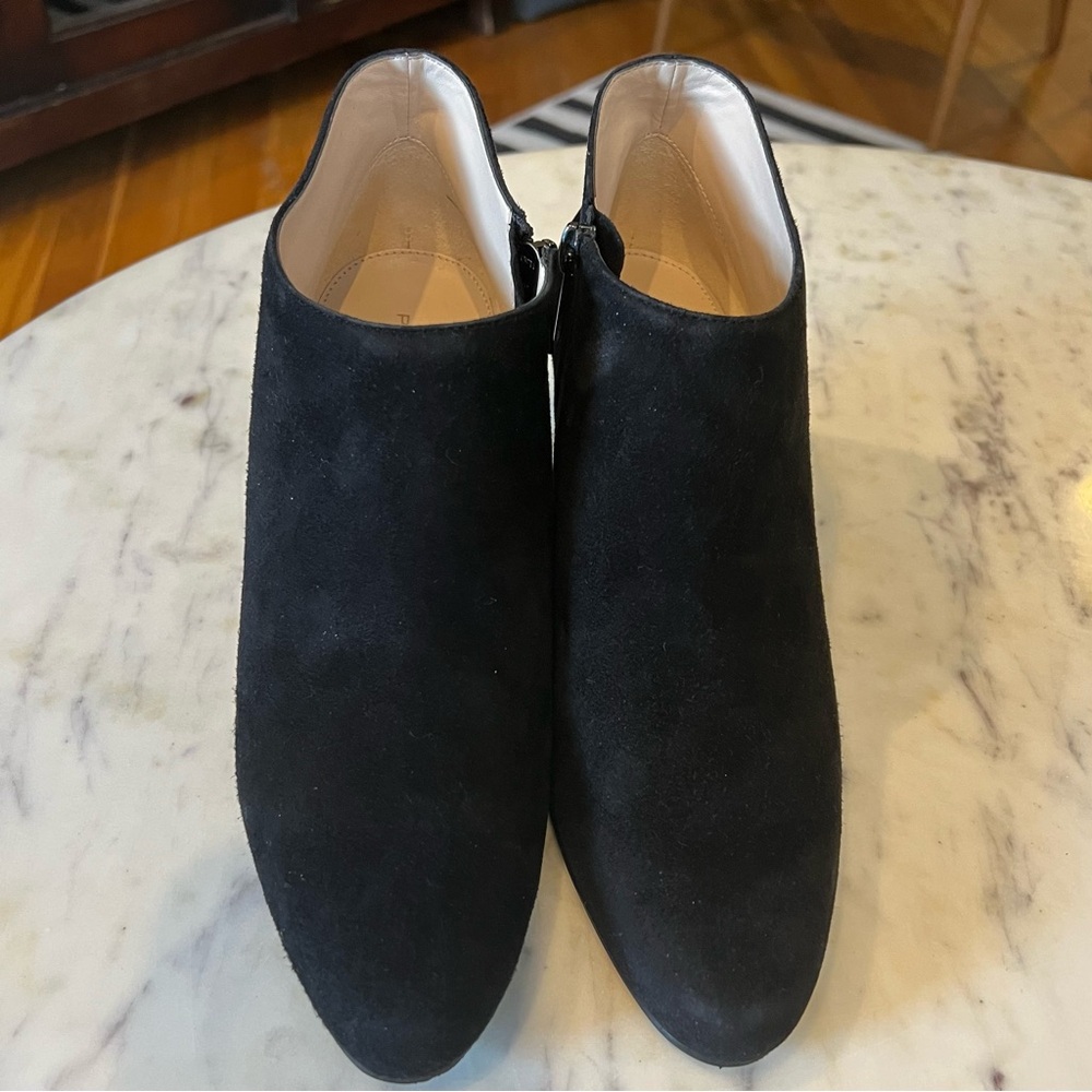 Pelle Moda Black Suede Booties in Box Size 7 - Picture 3 of 8